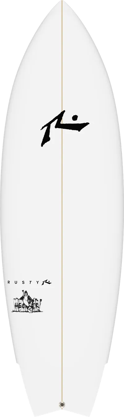 Rusty Heckler surfboard