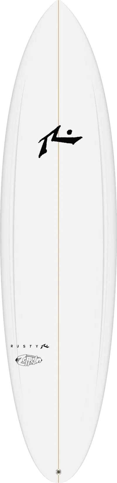 Rusty Zeppelin surfboard